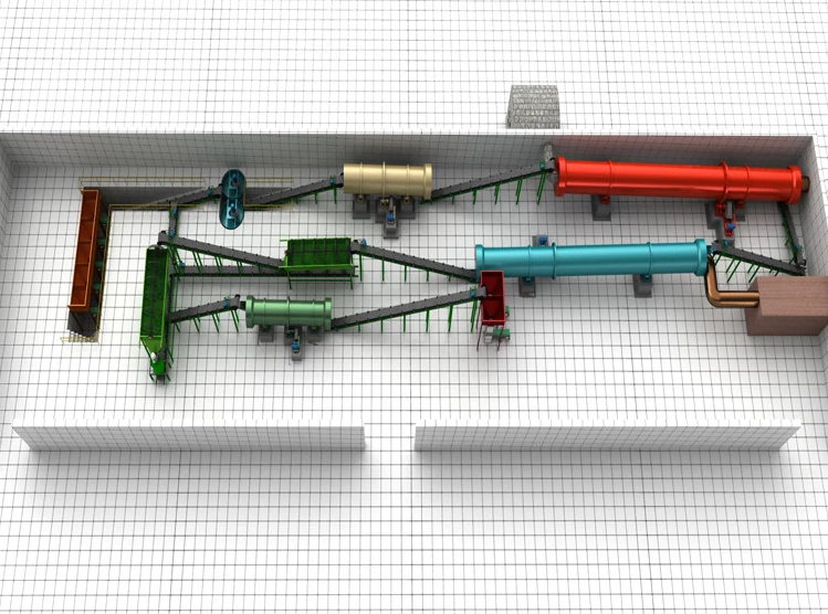 organic fertilizer granulation line